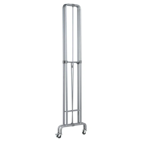 Vestiaire mobile pliable Foldy - gris métal