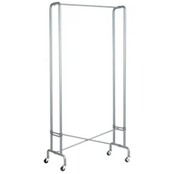 Vestiaire mobile pliable Foldy - gris métal