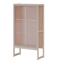 Vitrine haute Chambord NG - 2 tablettes - l. 95,6 x 178,8 x 45 cm
