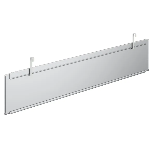 Voile de fond pour bureau droit Fusion l. 160 cm