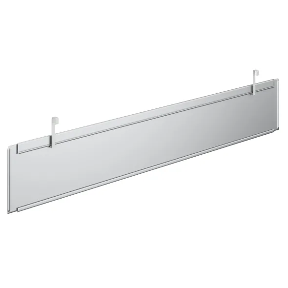 Voile de fond pour bureau droit Fusion l. 180 cm