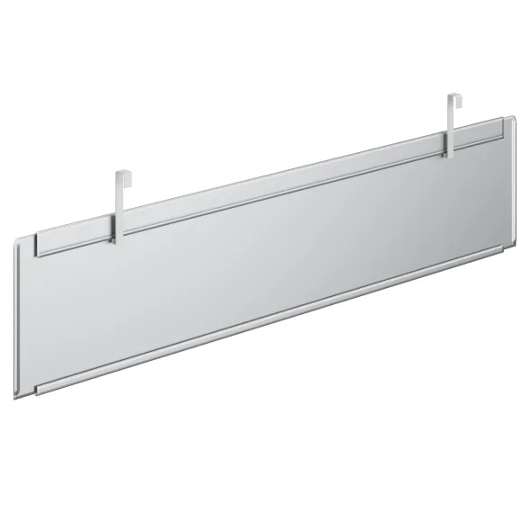 Voile de fond pour bureau droit Fusion l. 140 cm