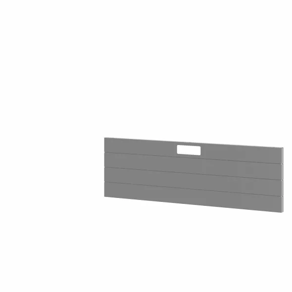 Voile de fond pour bureau droit Arial - l. 120 cm