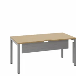 Voile de fond pour bureau droit Arial - l. 160 cm