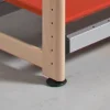 Vérin de réglage pour rayonnage Majeo